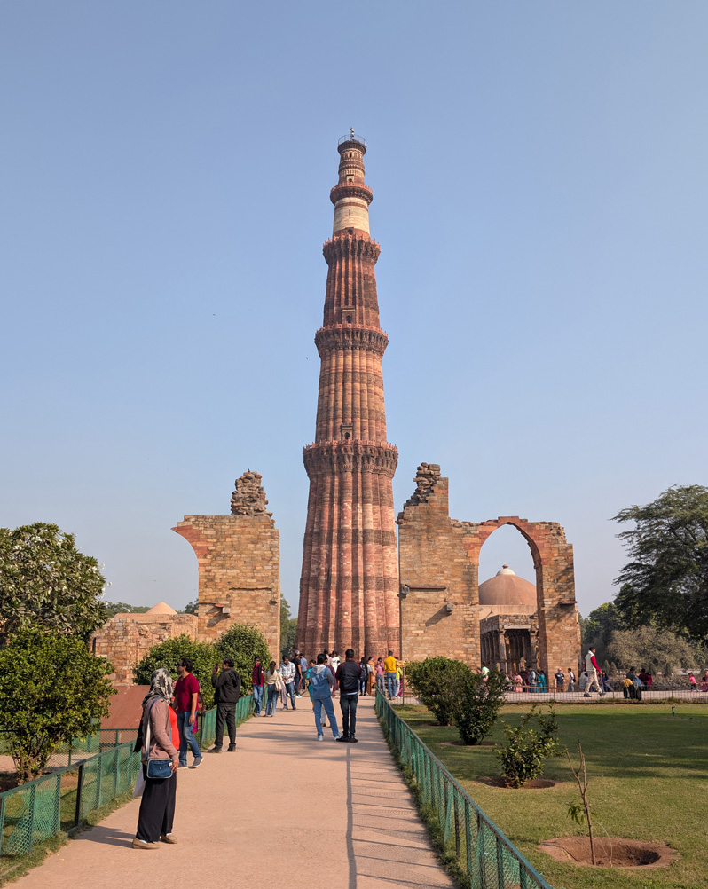 Delhi: Qutb Minar, Qutb Minar