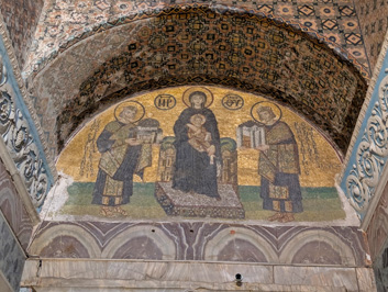 Justinian + BVM + Constantine, Hagia Sophia, Istanbul, November 2024