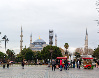 The Blue Mosque, Istanbul, November 2024