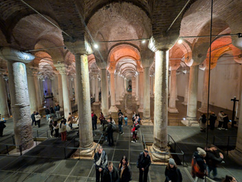 Basilica Cistern, Byzantine Cisterns, Istanbul, November 2024