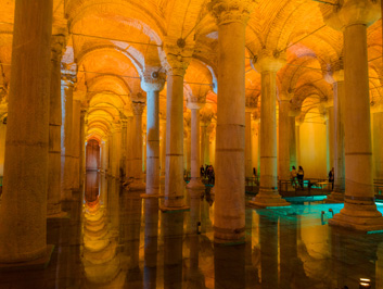 Basilica Cistern, Byzantine Cisterns, Istanbul, November 2024