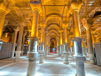 Cistern of Philoxenos, Byzantine Cisterns, Istanbul, November 2024