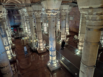 Serefiye Cistern, Byzantine Cisterns, Istanbul, November 2024