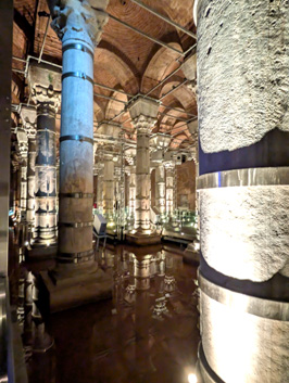 Serefiye Cistern, Byzantine Cisterns, Istanbul, November 2024