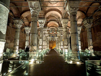 Serefiye Cistern, Byzantine Cisterns, Istanbul, November 2024
