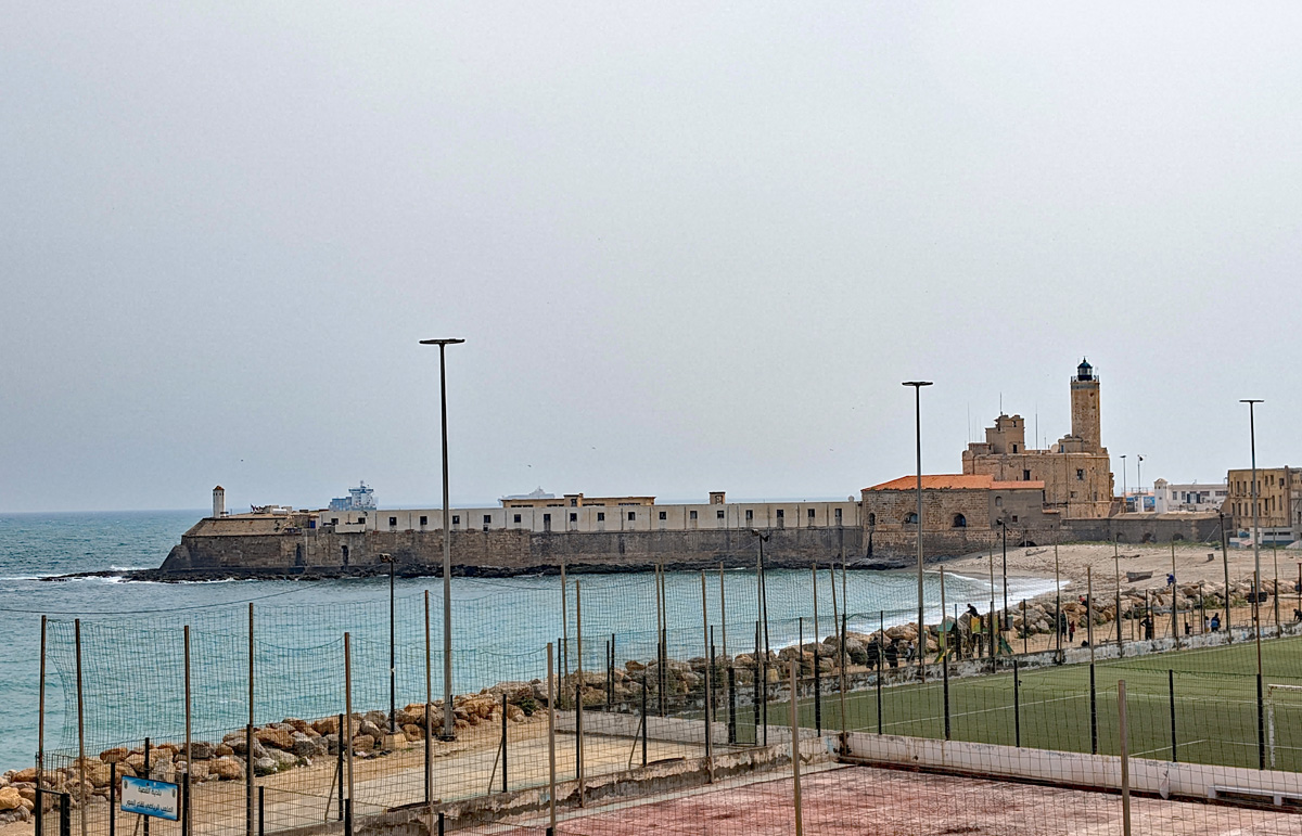Algiers: Rais Museum, View to old harbour tower