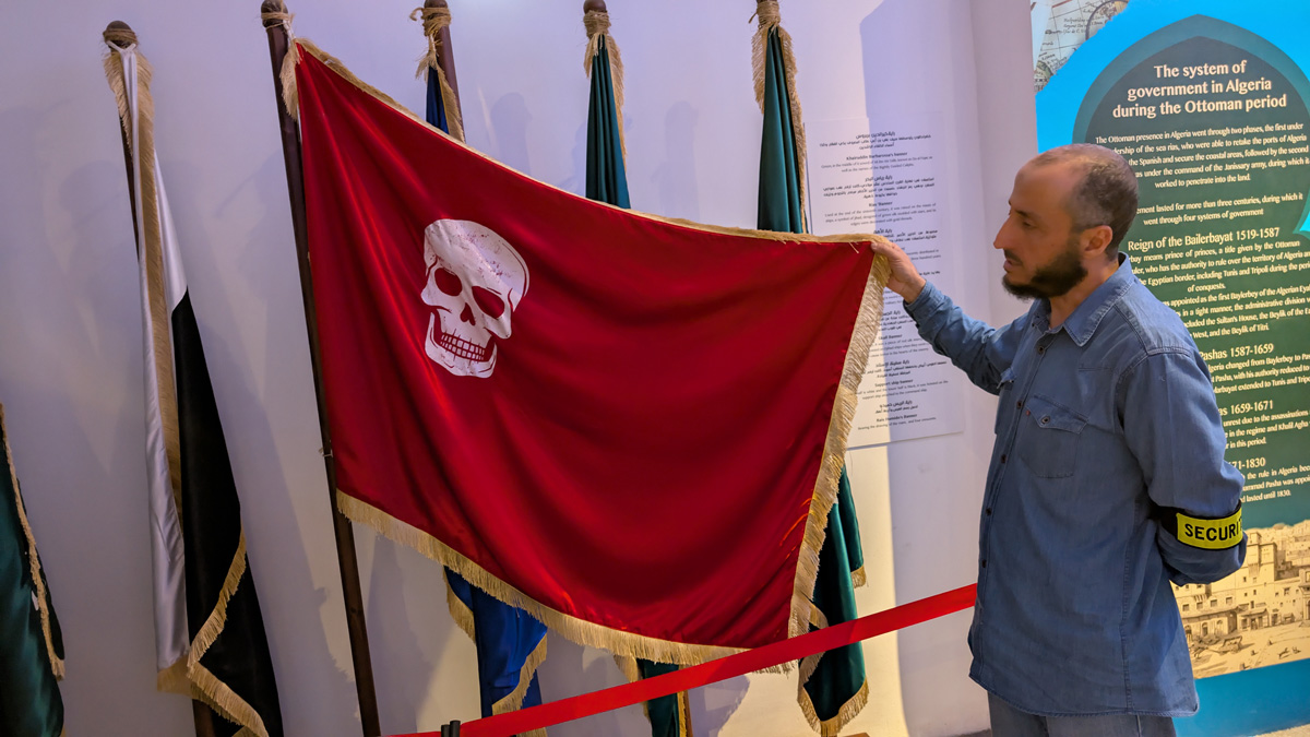 Algiers: Rais Museum, <s>Pirate</s> Assault Flag