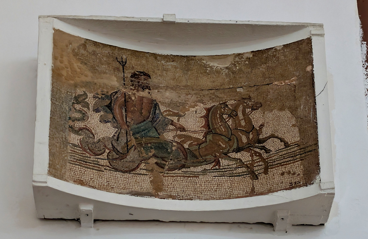 Algiers: Museum of Antiquities, Neptune with Sea Horses