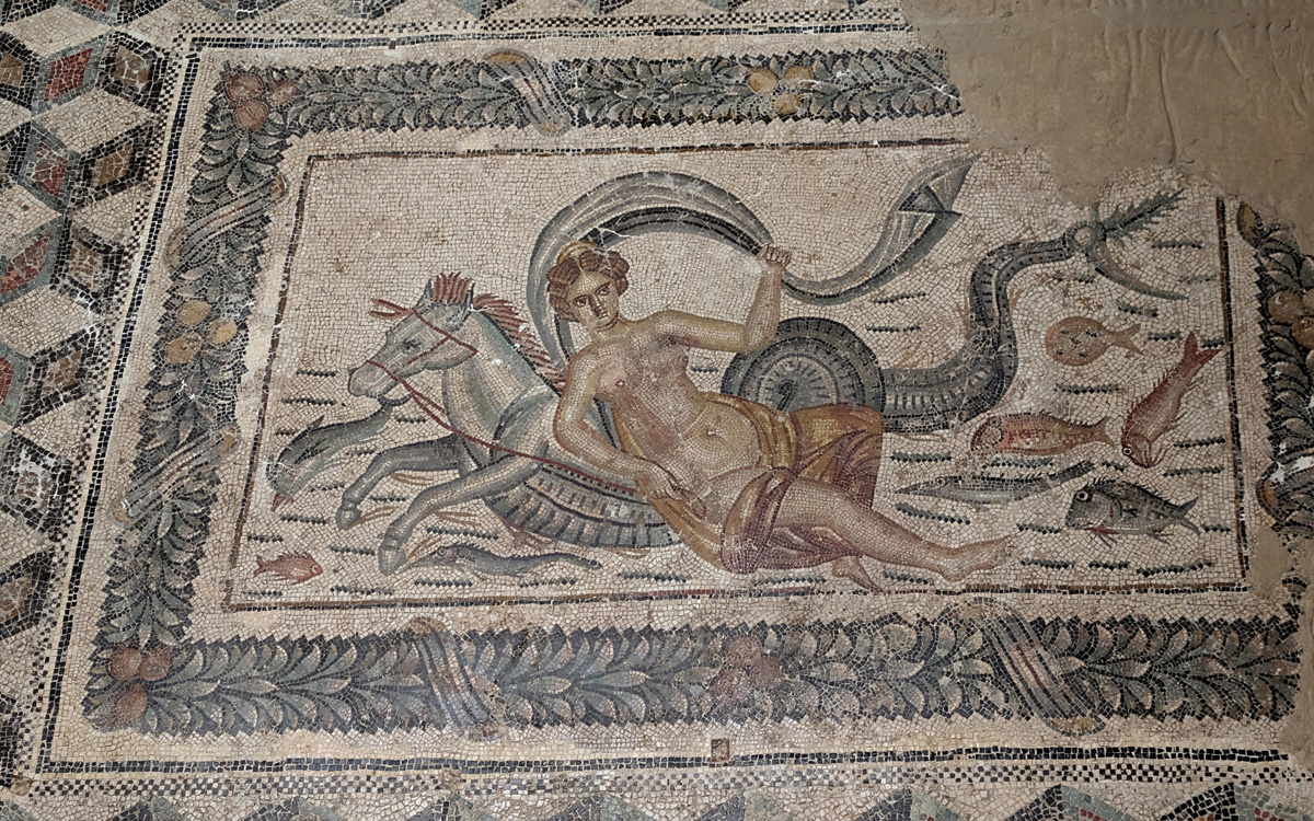 Algiers: Museum of Antiquities, Nereid with Sea Horse