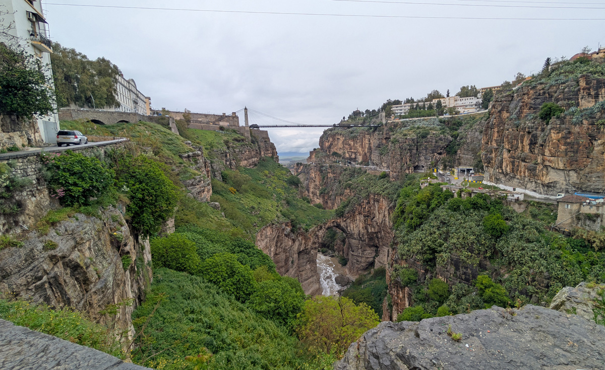Consantine "City of Bridges", View to Natural Bridge