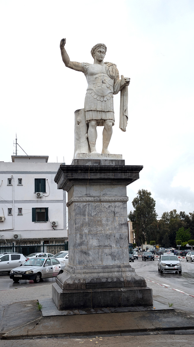 Consantine "City of Bridges", Statue of Constantine!