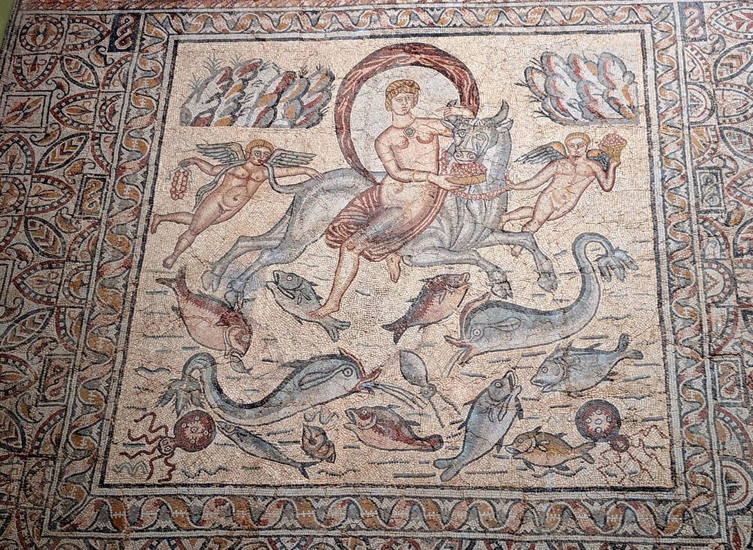 Djemila, Rape of Europa, with Zeus as a bull