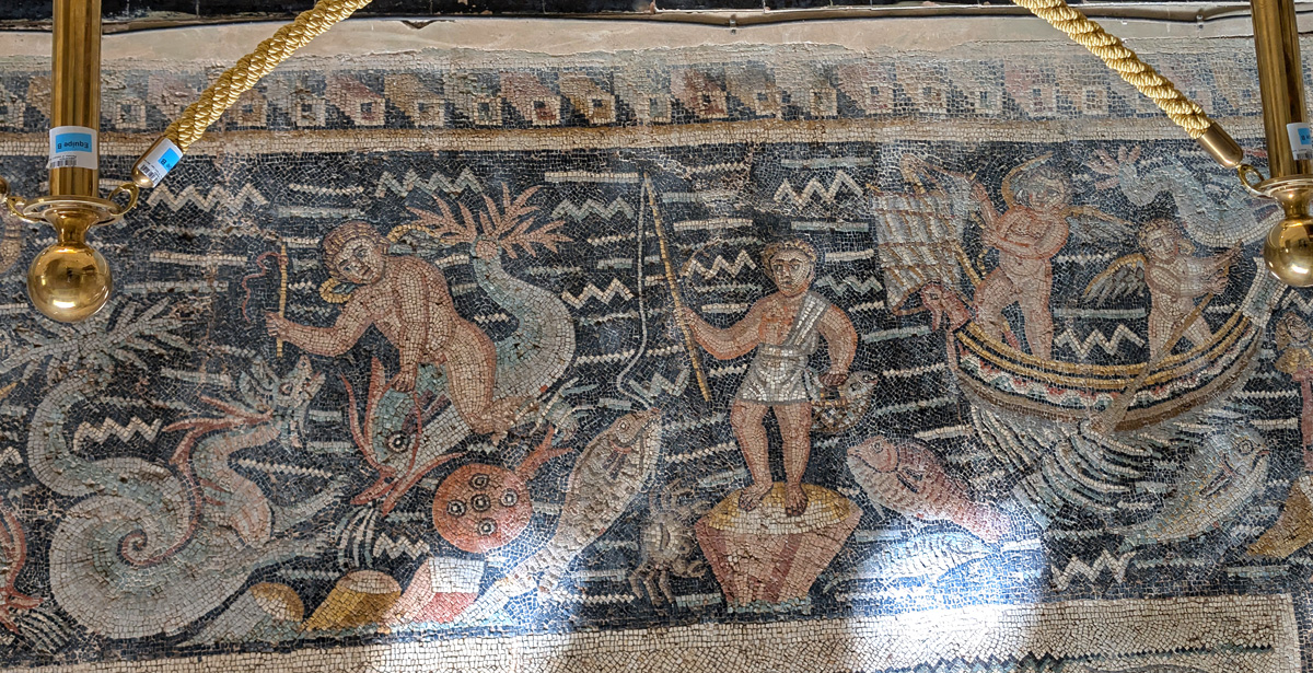 Djemila, Bath of Venus: Border detail