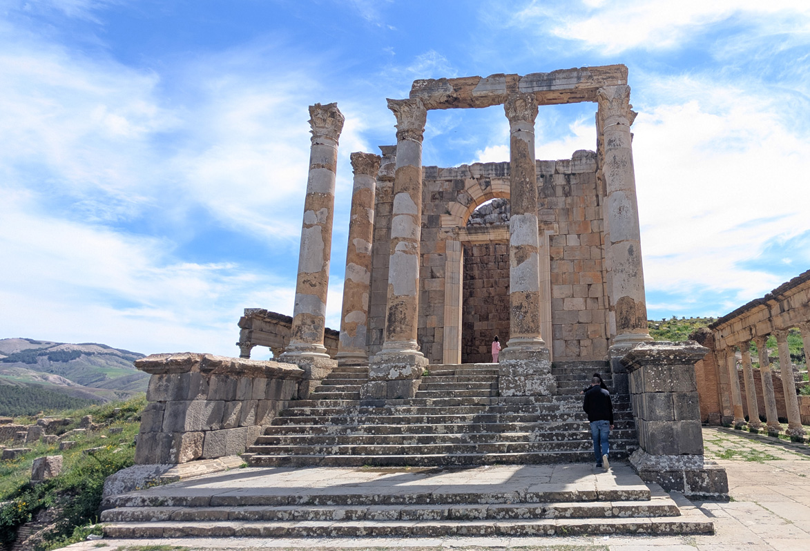 Djemila, Temple to the Severan Family