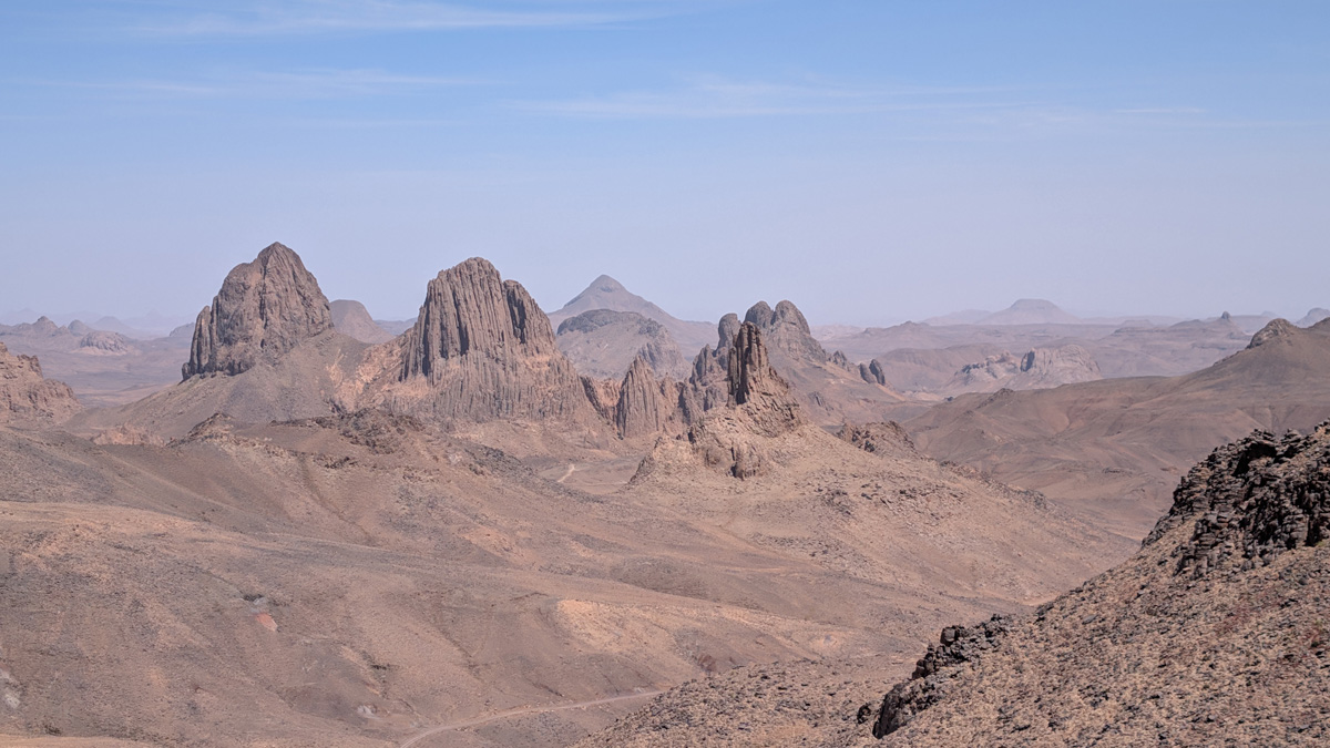 Tamanrasset / Assekrem, Desert view from Assekrem