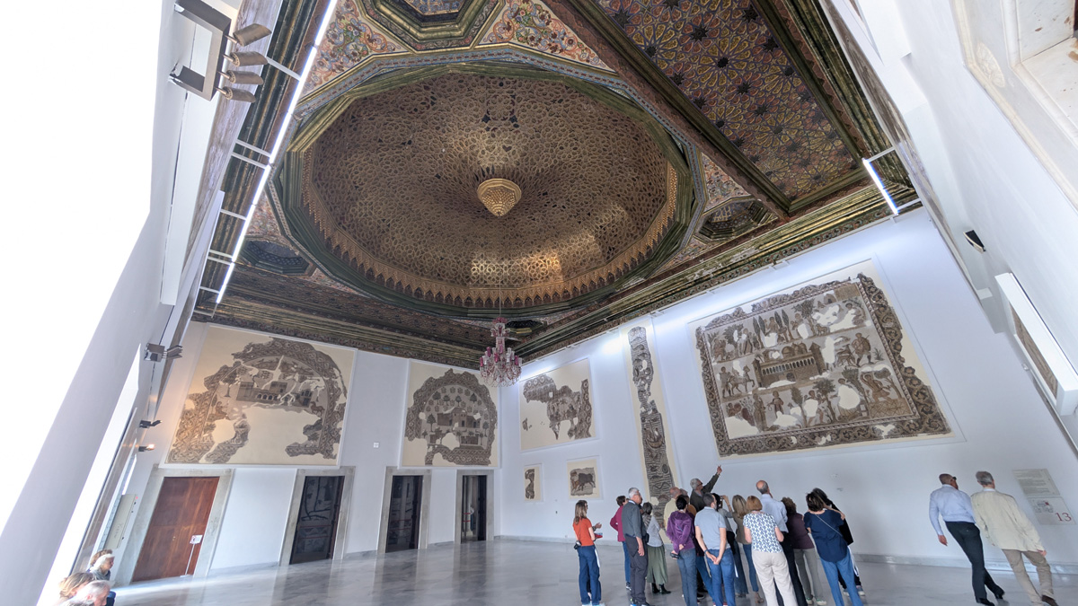 Bardo Museum Mosaics, Palatial Bardo room
