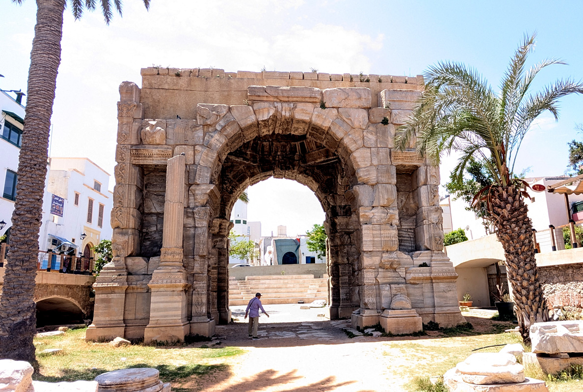 Tripoli, Arch of Marcus Aurelius (165 AD)
