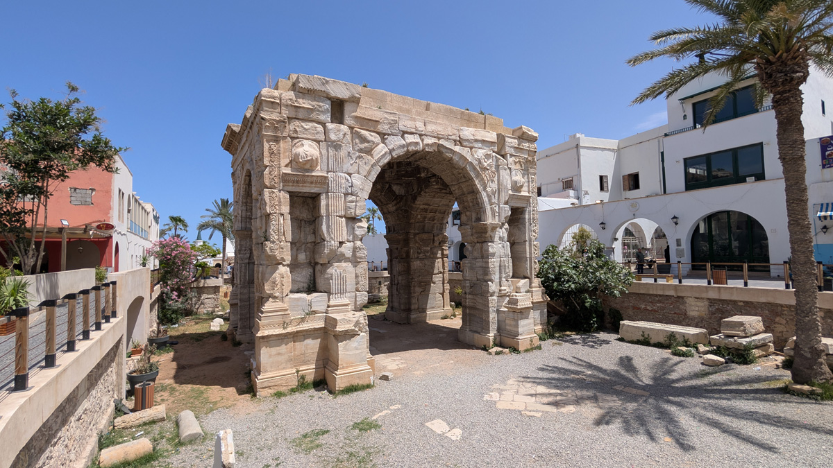 Tripoli, Arch of Marcus Aurelius (165 AD)