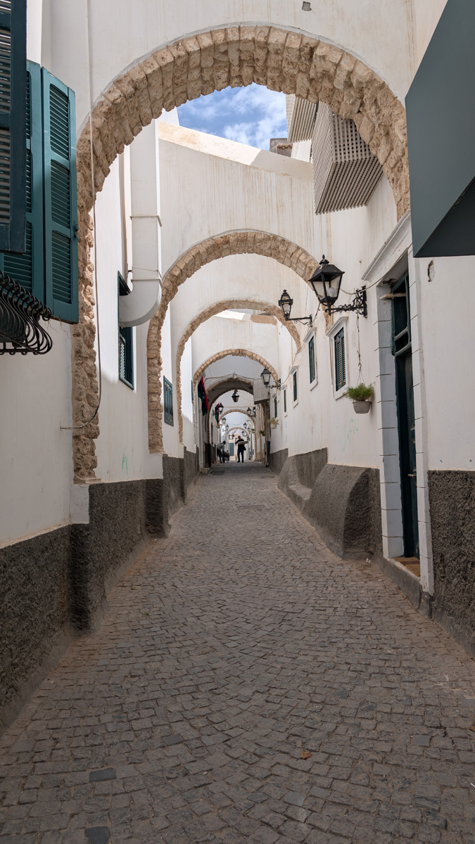 Tripoli, Old city street
