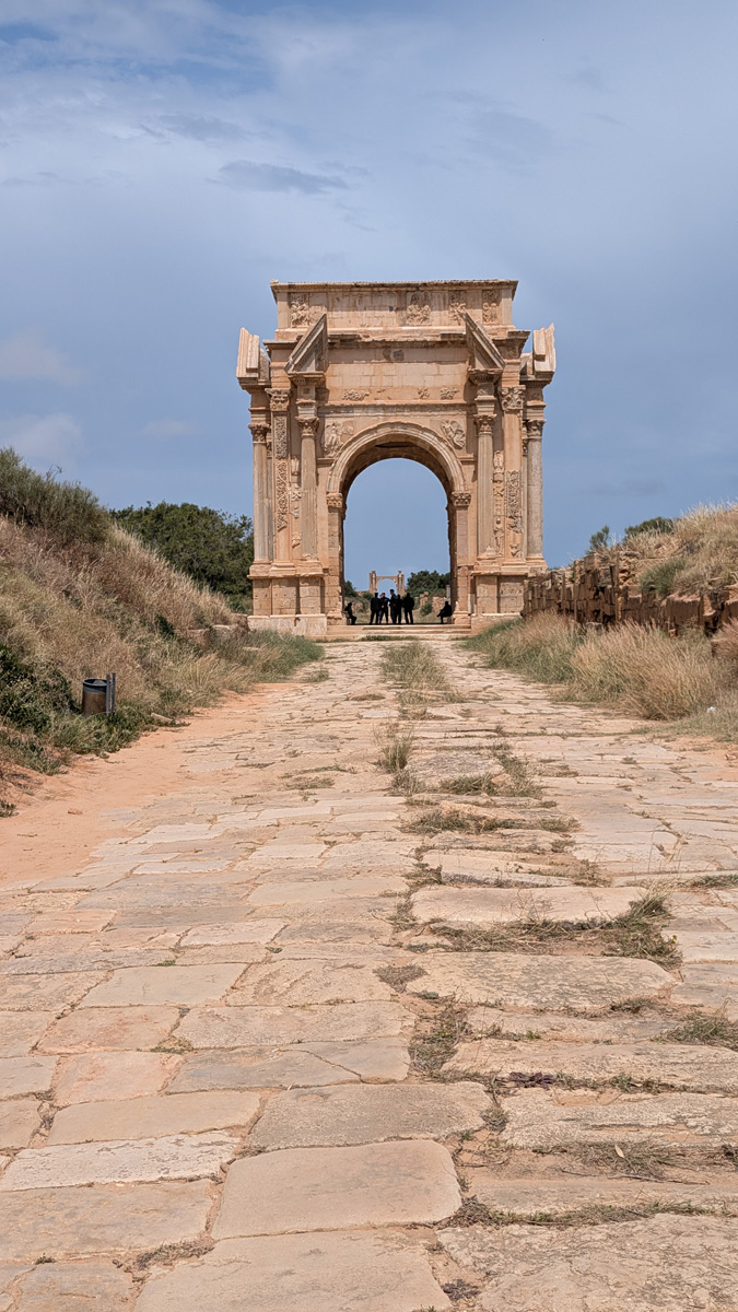 Leptis Magna, Arch of Septimius Severus (~203 AD)