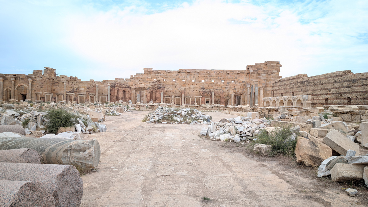 Leptis Magna, Severan Forum