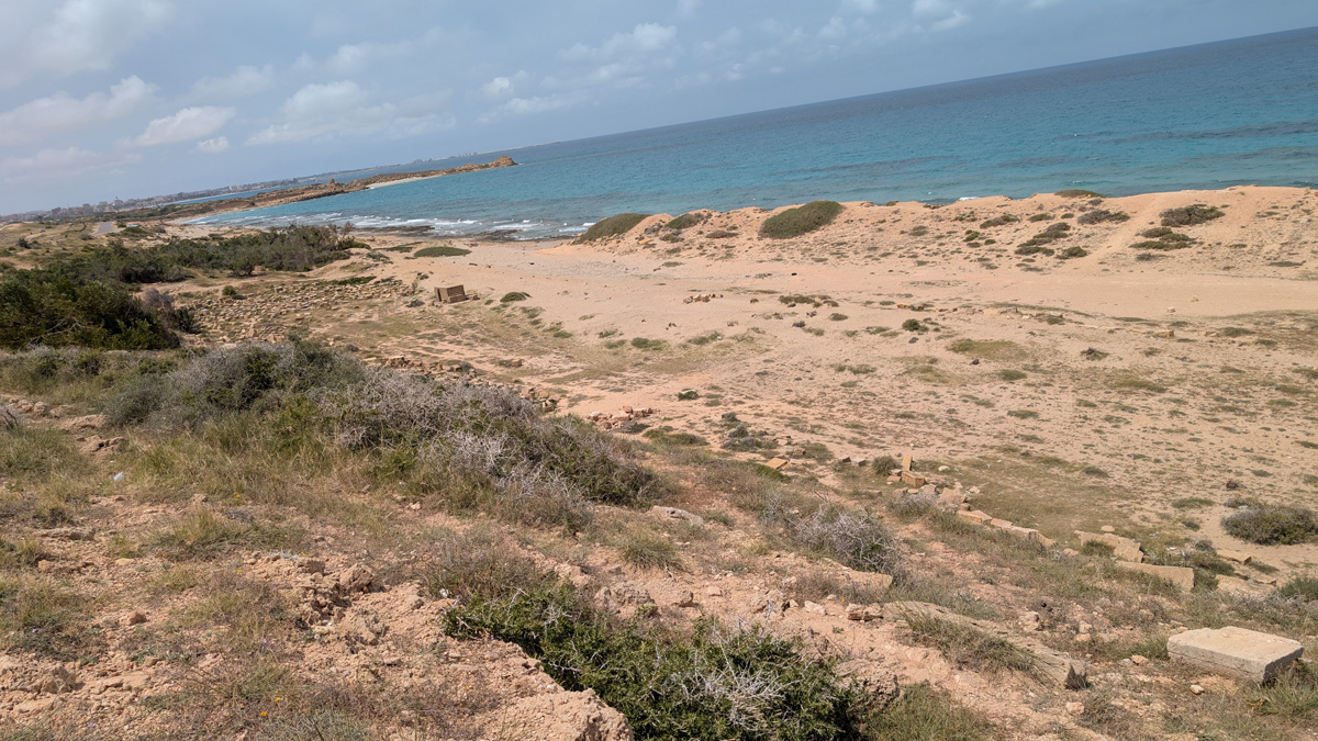 Leptis Magna, Outline of Ancient Hippodrome