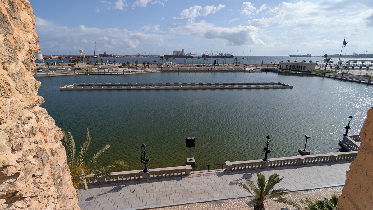 Tripoli: Red Fort, View to Tripoli Harbor