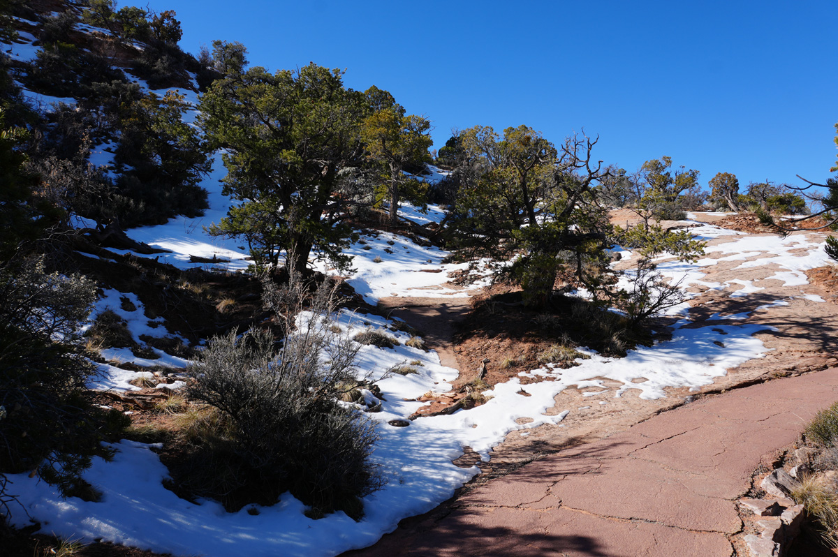 Navajo National Monument, Still chilly in the Mountains