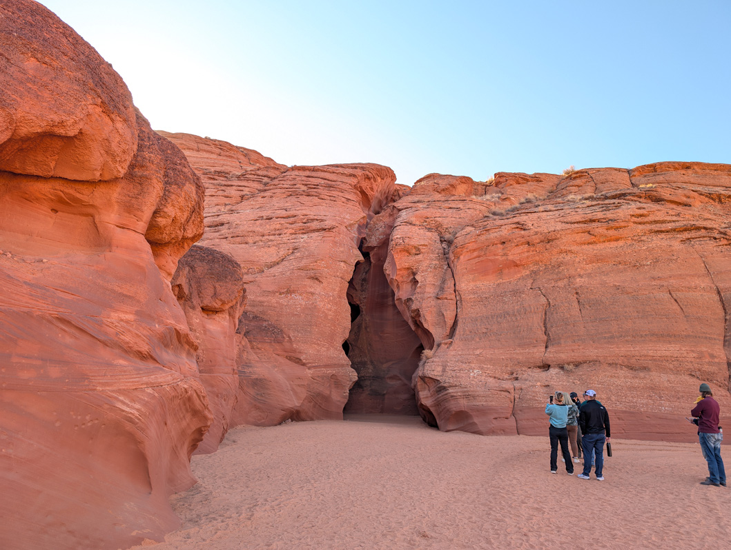 Upper Antelope Canyon, Upper Antelope Canyon Entrance