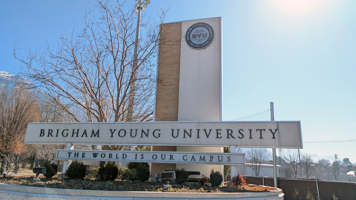 Brigham Young University, "The World is Our Campus"