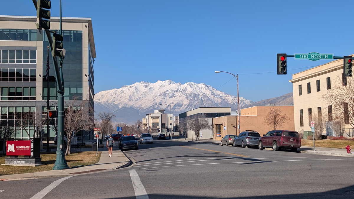 Provo, Utah, Provo has a very scenic location!