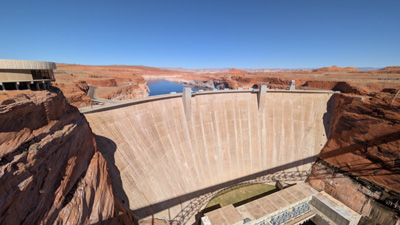 Glen Canyon Dam, Arizona++   March 2025