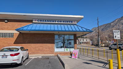 BYU Creamery on Ninth, Brigham Young University, Arizona++   March 2025