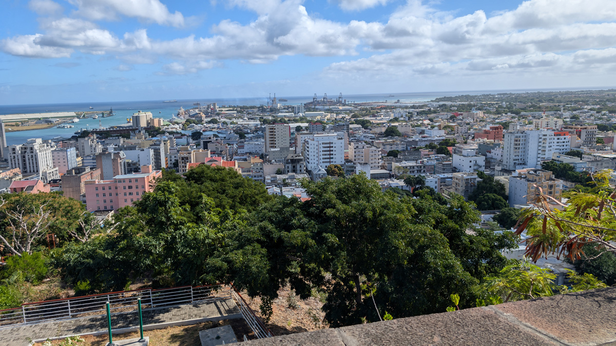Mauritius: Port Louis, Port Loius, from Fort Adelaide