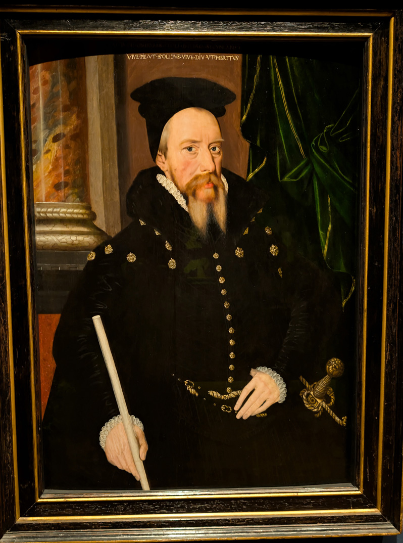 London: National Portrait Gallery, William Cecil (p. ~1570)