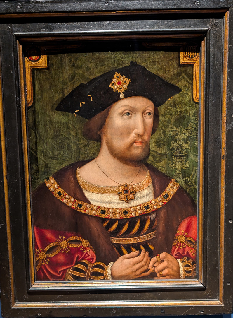 London: National Portrait Gallery, King Hentry VIII (p. ~1520)
