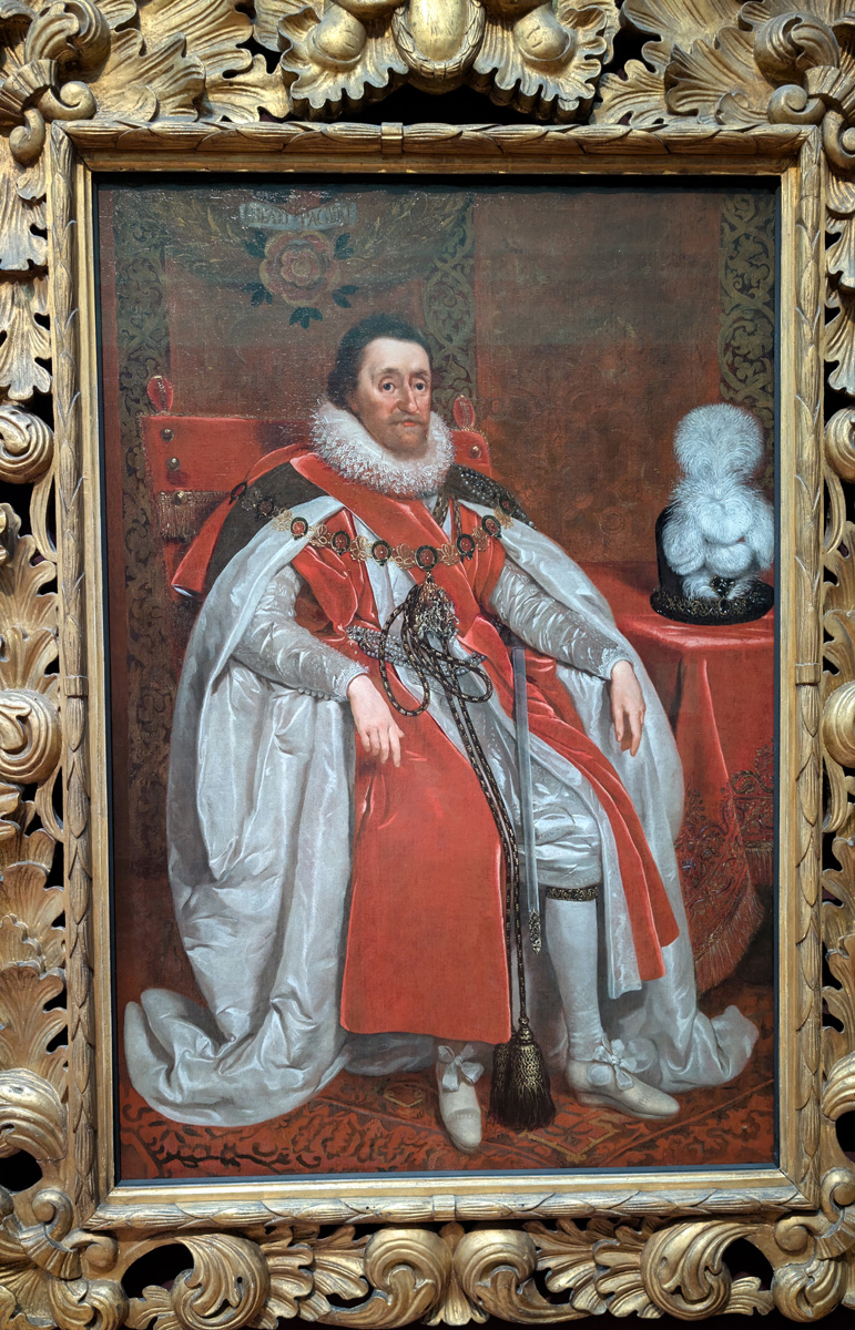 London: National Portrait Gallery, King James VI & I (p 1621)