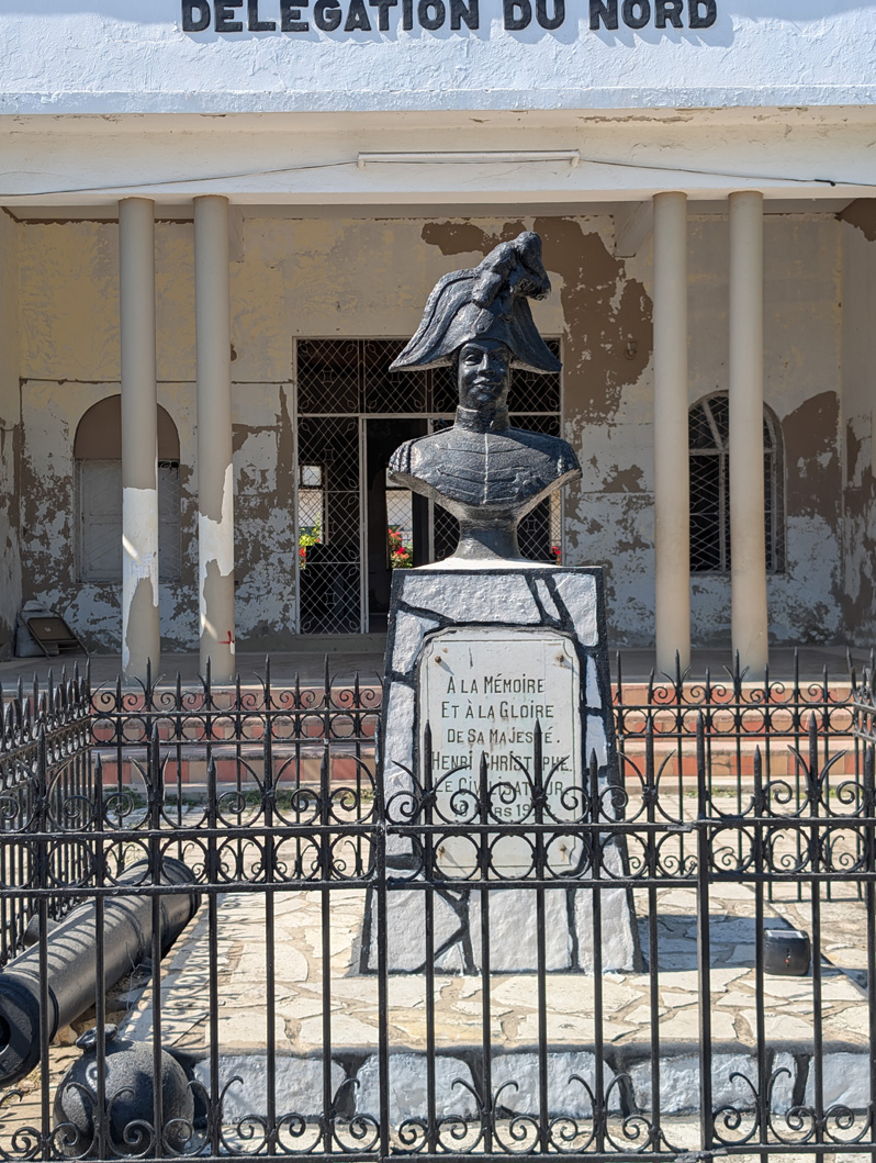 Cap-Haitien, Bust of His Majesty Henri Christophe