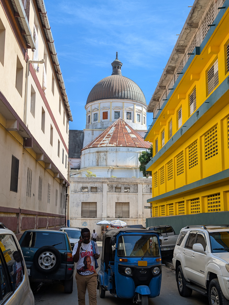 Cap-Haitien, View to Cathedral