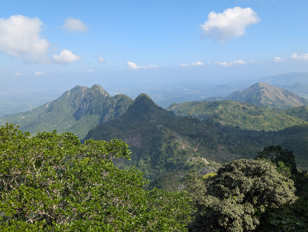Citadelle Laferriere, Atop one mountain, among many.