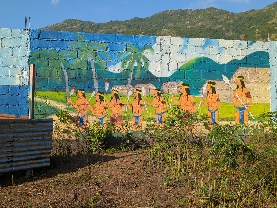 Bois Caiman murals, Pre-Columbian Taino