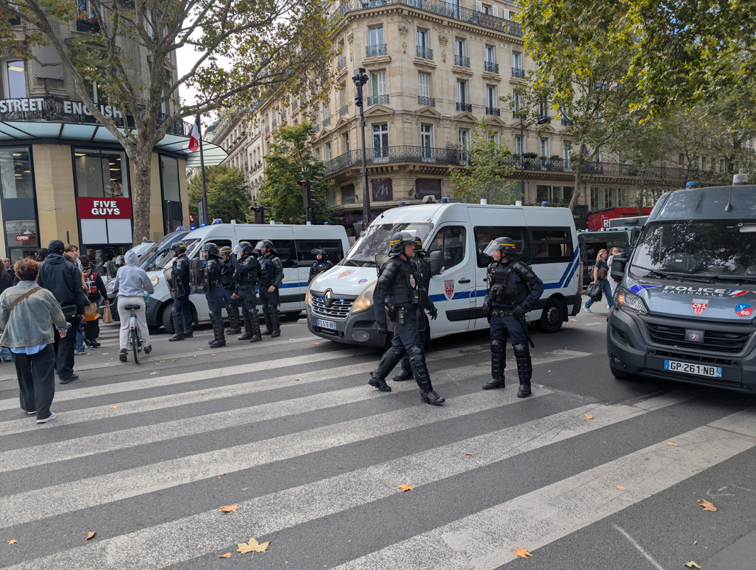 Paris: Demonstrations