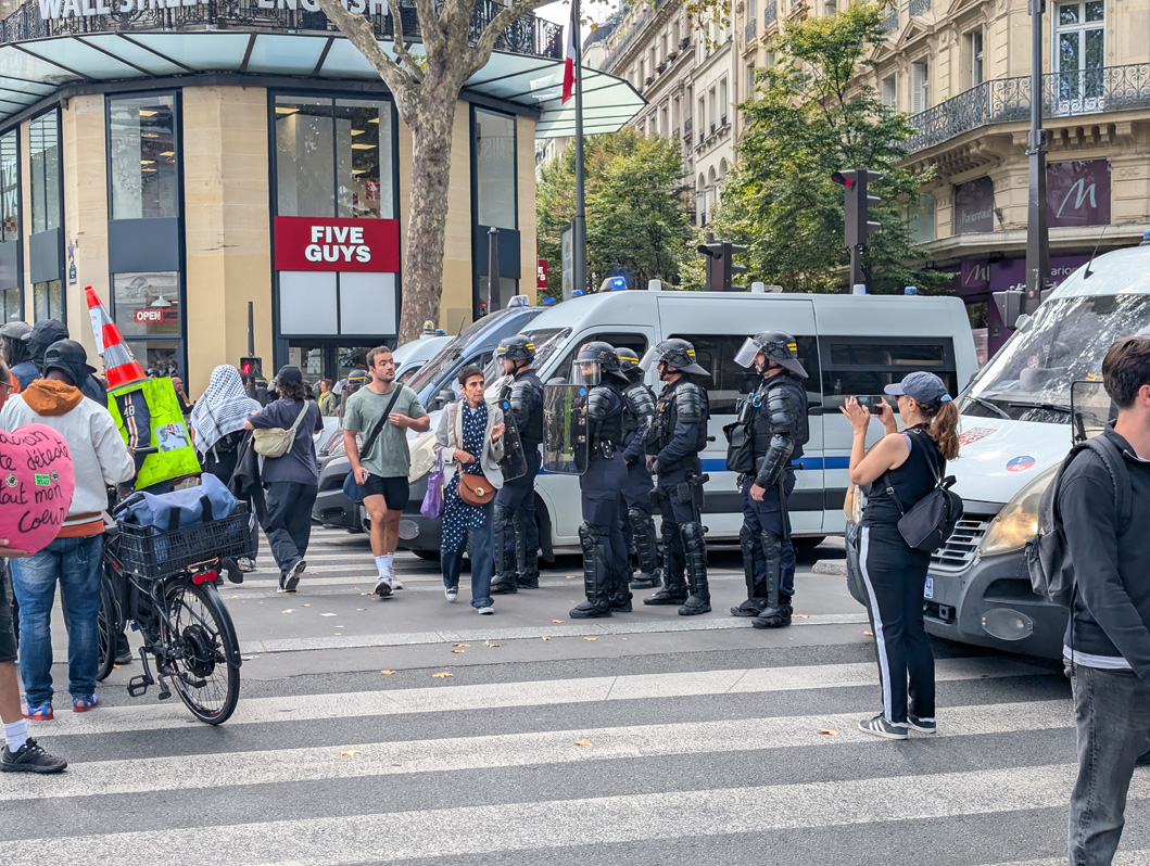 Paris: Demonstrations