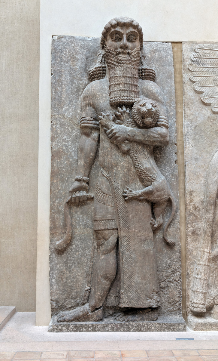 Paris: Louvre, Hero.  Khorsabad ~700 BC