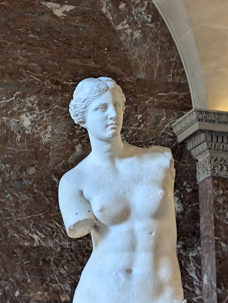 Paris: Louvre, Venus de Milo, 2nd c., BC