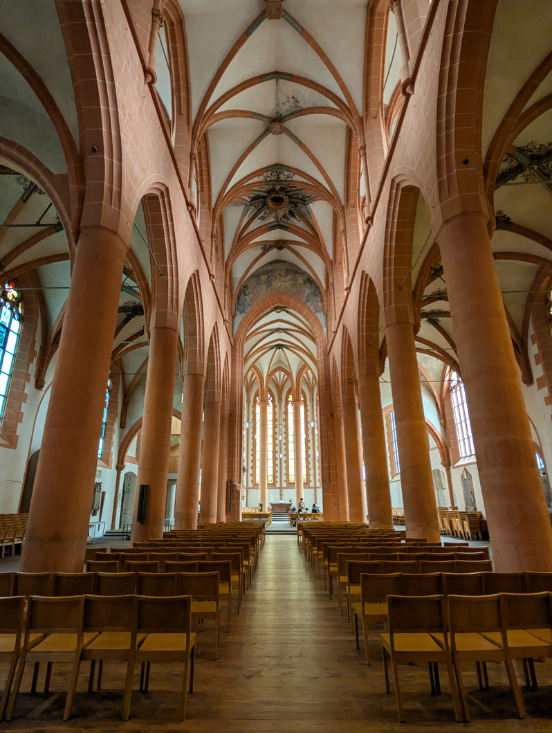 Heidelberg, Heiliggeist Church interior