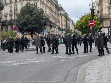 Paris: Demonstrations, France & Germany, September 2025