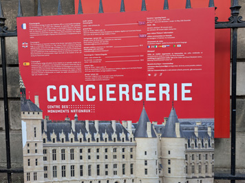 Paris: Conciergerie, France & Germany, September 2025