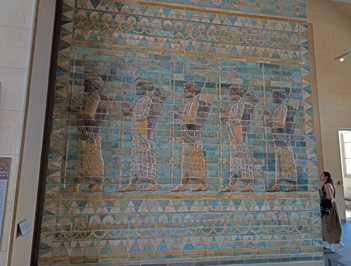 Tiled Soldiers, Susa ~510 BC, Paris: Louvre, France & Germany, September 2025