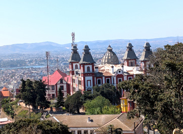View to Prime Minister's Palace ~1872, Rova of Antananarivo, aka 